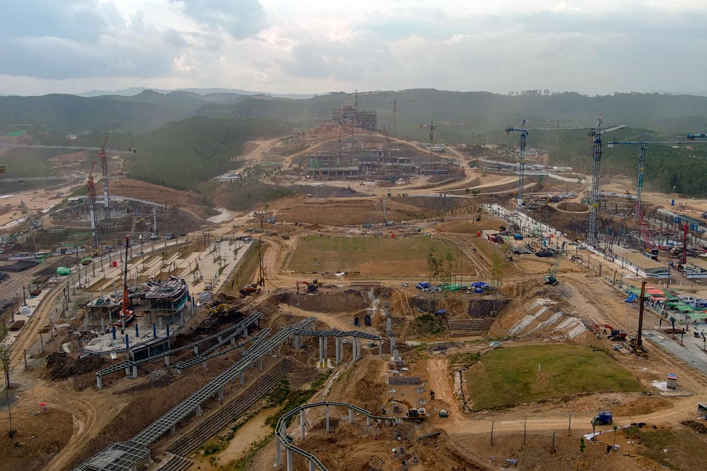 Groundbreaking 10 proyek di IKN