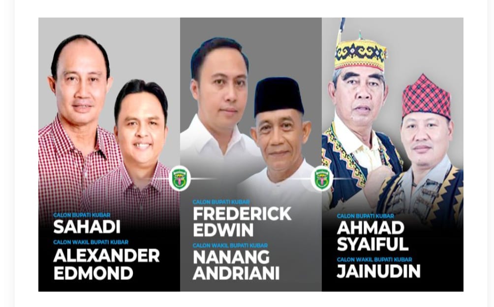 Calon Bupati Kubar