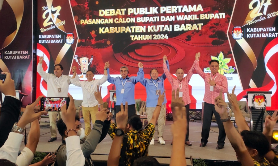 Tiga Paslon Bupati Kubar