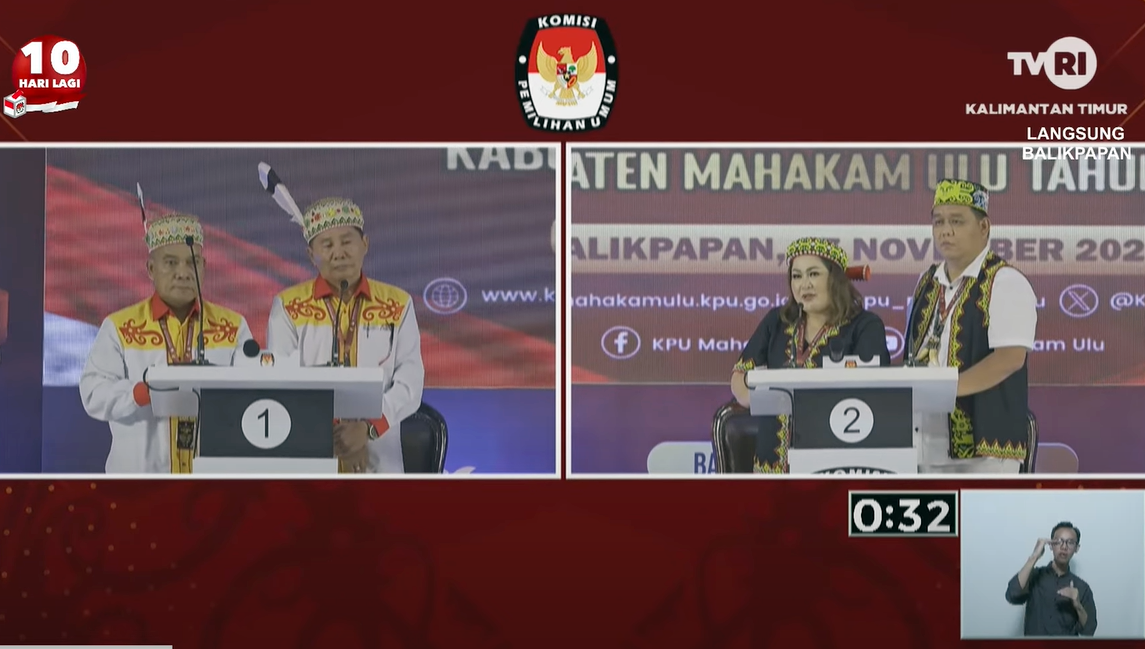Debat Pilkada Mahulu